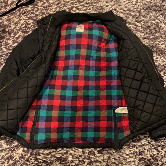 Triple Five Soul Jacket Coat Parka Feathered Hood - Picture 2 of 4